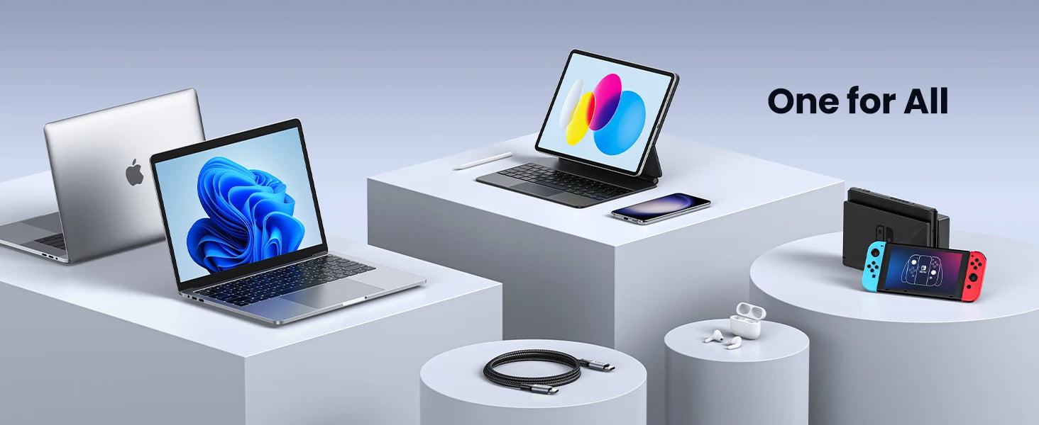 100W USB-C to USB-C Fast Charging and Data Sync Cable - 13