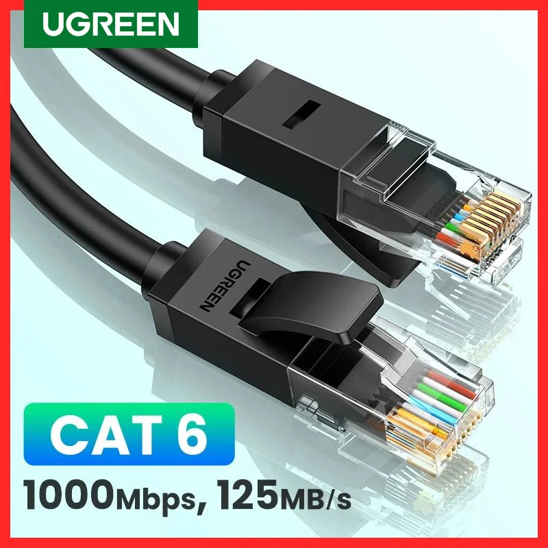 Cat6 Gigabit Ethernet Network Cable for High-Speed Gaming and Streaming