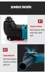 Cordless Oscillating Multi-Tool for Woodworking and Home DIY