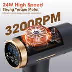 Portable Percussion Massage Gun for Deep Tissue Muscle Recovery