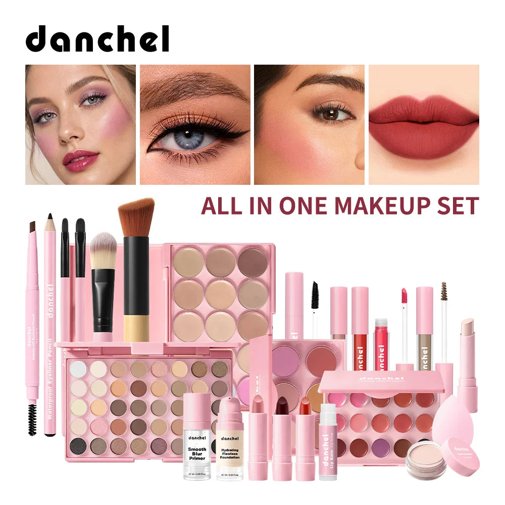 All-in-One Professional Makeup Set with Case