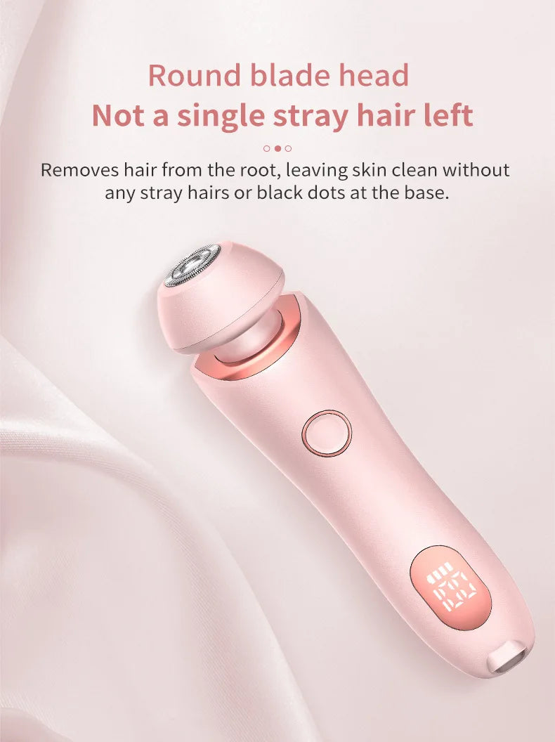 Electric Women's Body and Facial Hair Shaver