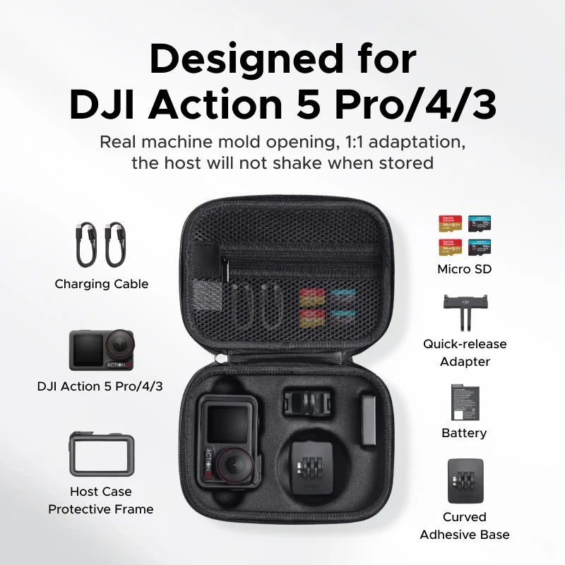 Protective Carrying Case for DJI Osmo Action 5 Pro/4/3 - 2