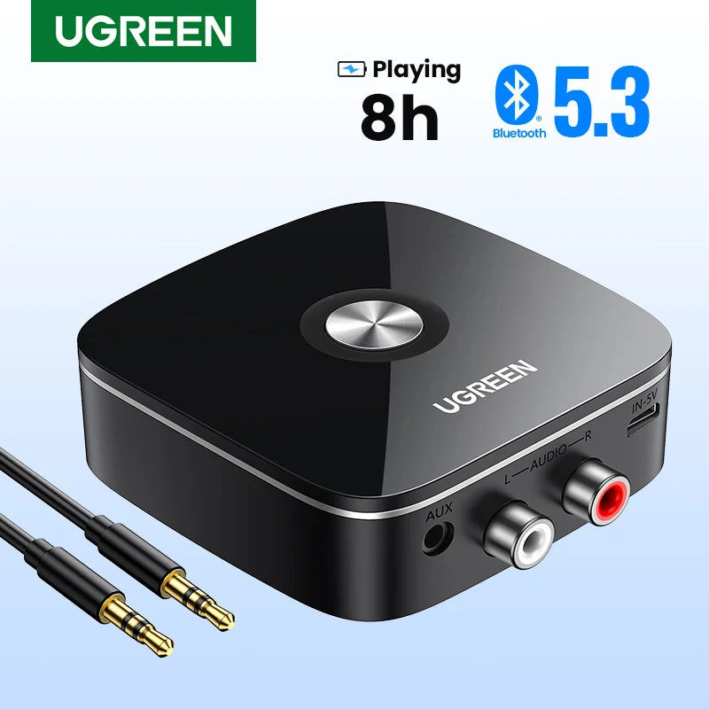 Bluetooth 5.3 Audio Receiver for Home Stereo and Speaker Systems - 1