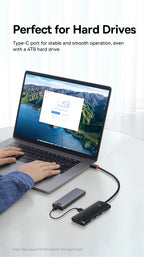 4-in-1 USB-C to USB 3.0 Multi-Port Adapter Hub