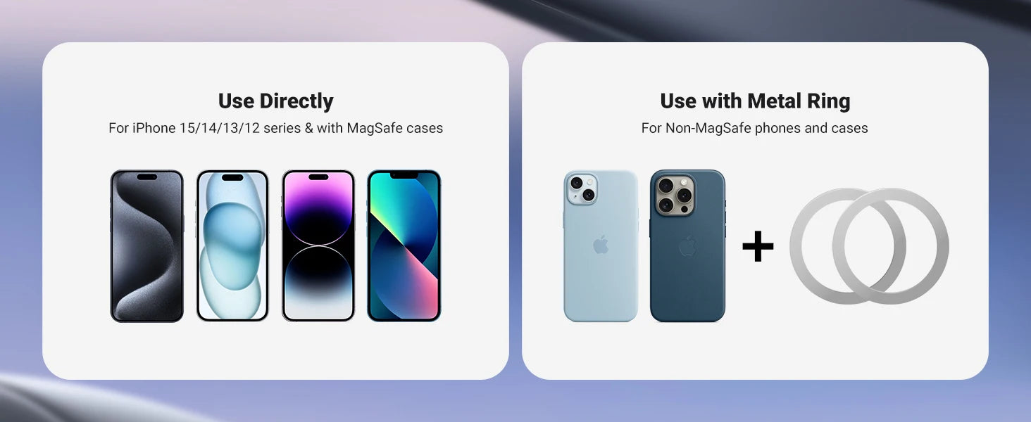 Magnetic Air Vent Phone Holder for Smartphones - 11