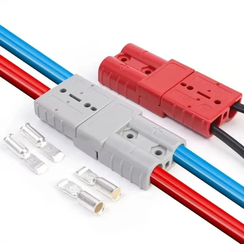 50A 120A 600V Battery Charging Quick Power Connector Plug Set