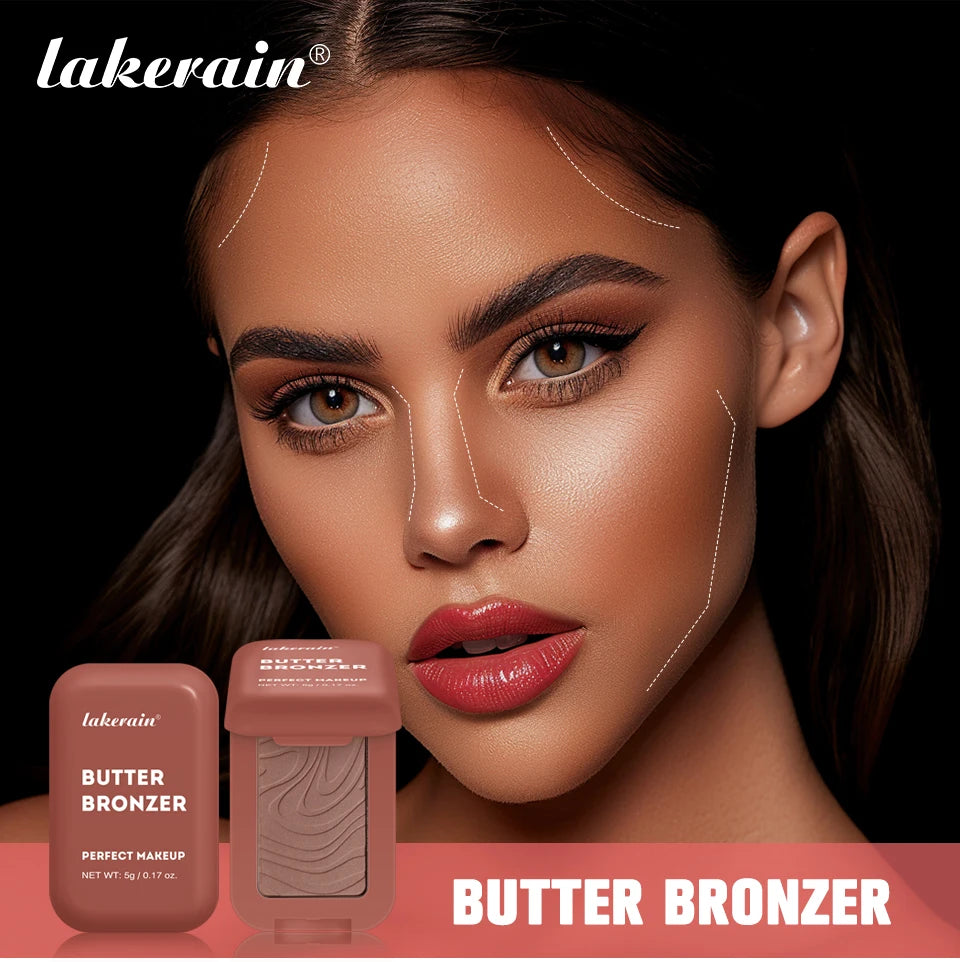 Waterproof Soft Matte Face Bronzer and Contouring Powder