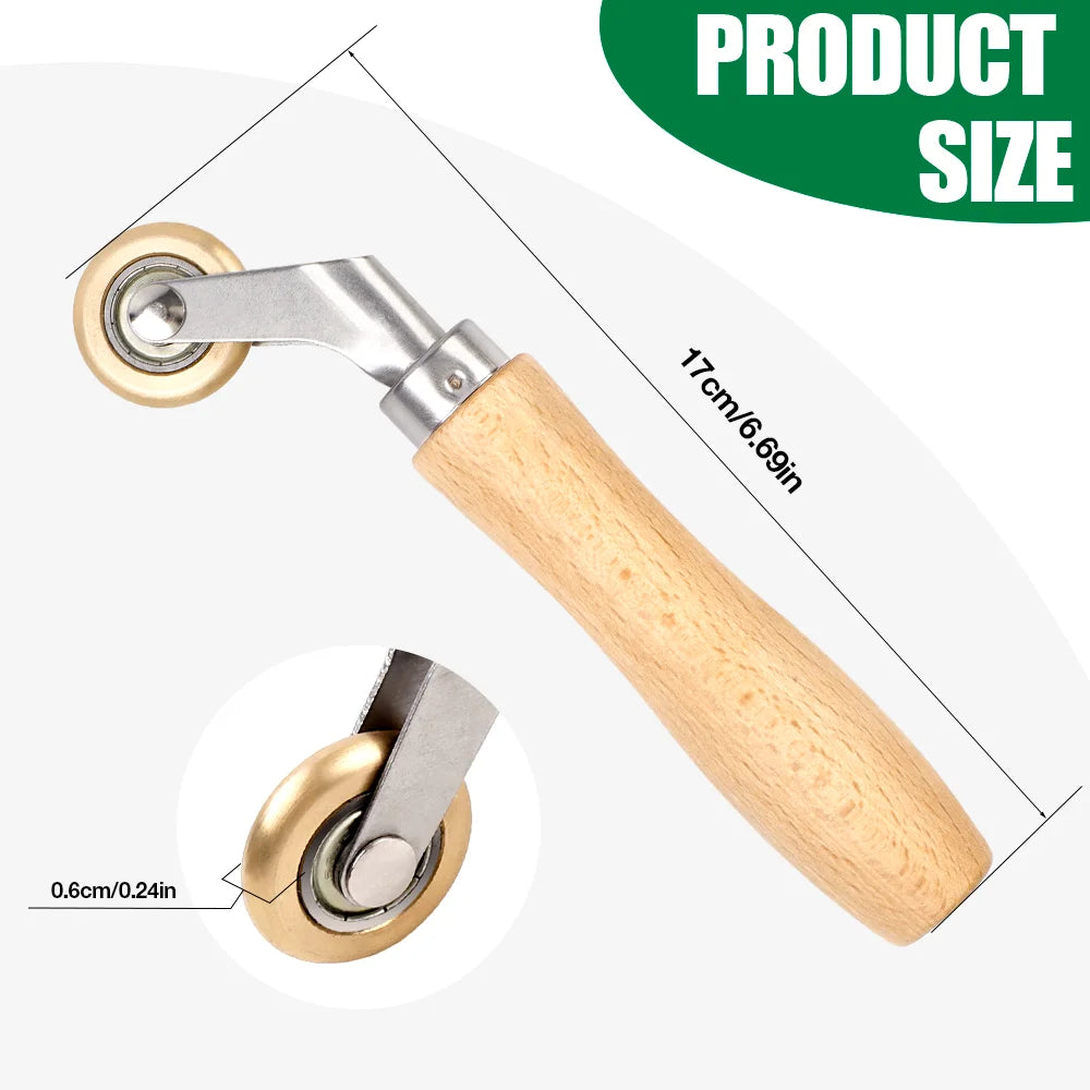 Brass Detail Welding Roller for Waterproof Membrane Seams