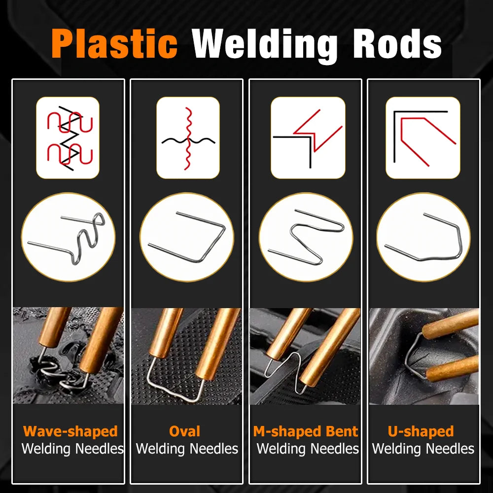Hot Stapler Plastic Welding Repair Kit for Car Bumpers