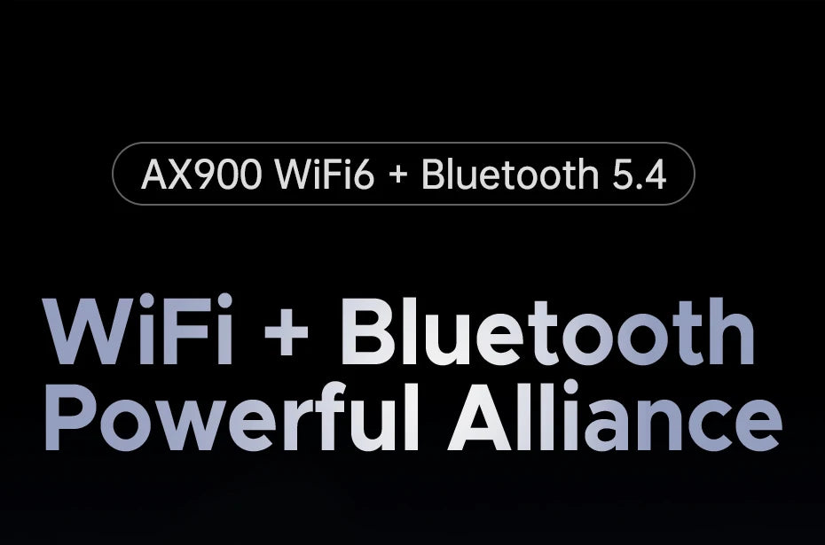 AX900 WiFi 6 and Bluetooth 5.4 USB Dual-Band Wireless Adapter