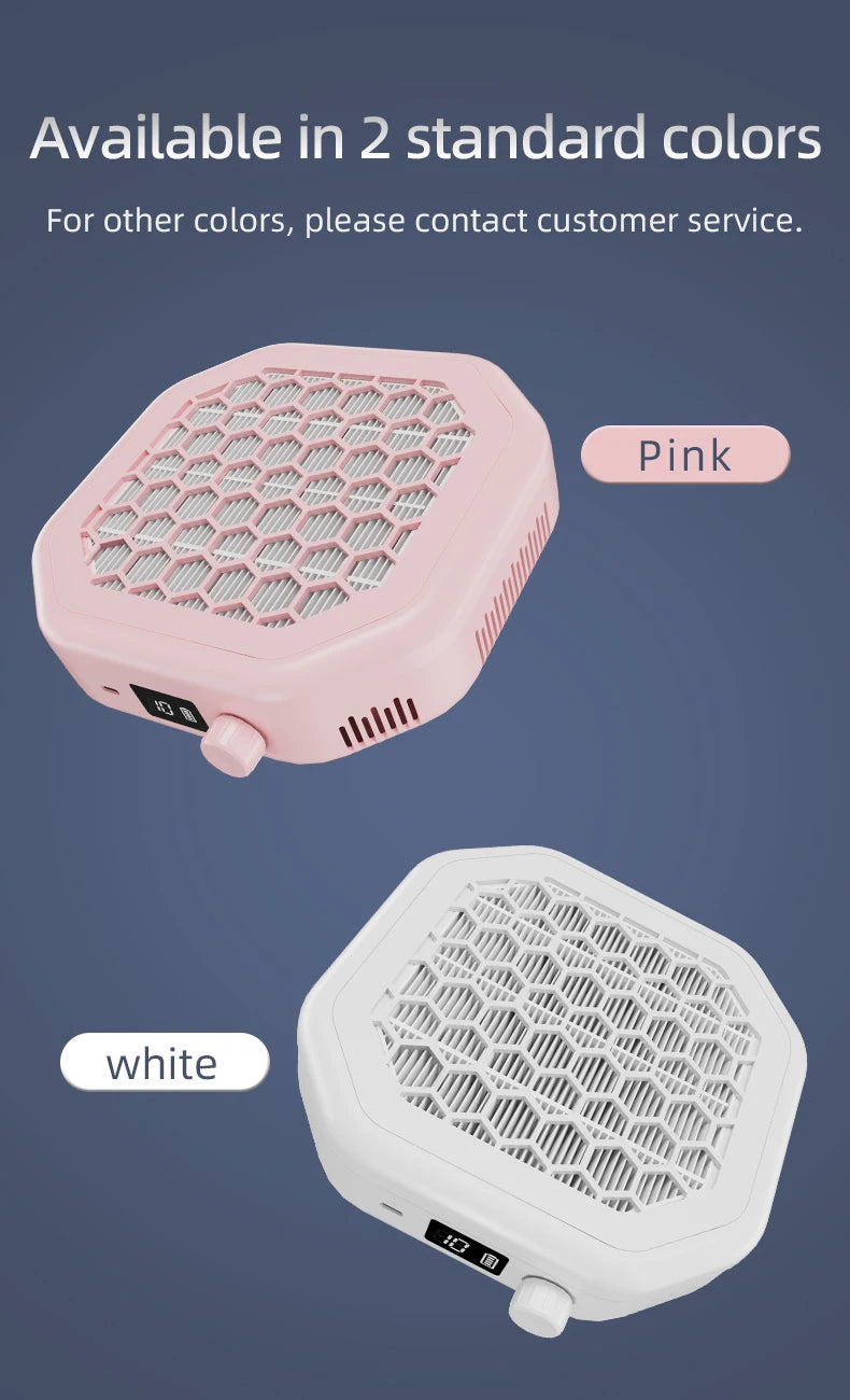 Rechargeable Cordless Nail Dust Collector - 16