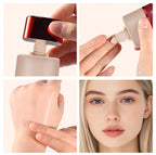 Blurring Makeup Primer and Foundation Balm with Applicator Brush