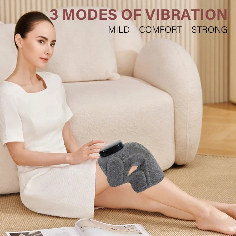 3-in-1 Cordless Vibration Knee, Shoulder and Elbow Massager - 12