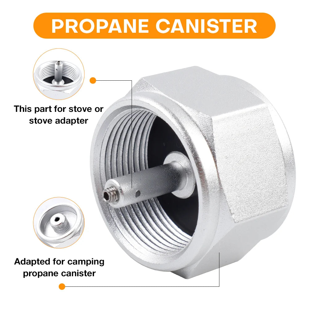 Camping Gas Canister Refill Adapter Converter - 11