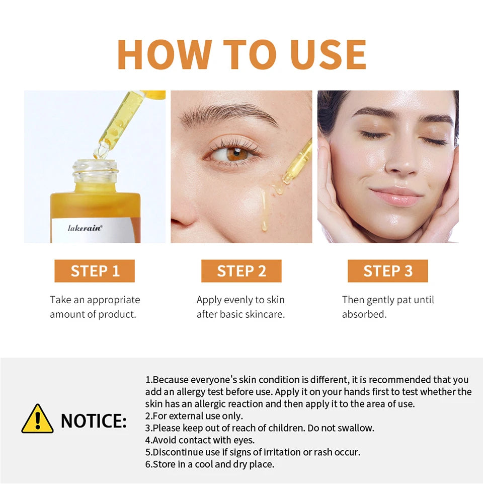 Brightening Kojic Acid and Turmeric Facial Serum