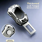 Universal Car Seat Belt Extender Buckle Clip 2 Piece Set