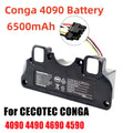 6500mAh Replacement Battery for Conga 4090 4490 4590 4690 Robot Vacuum