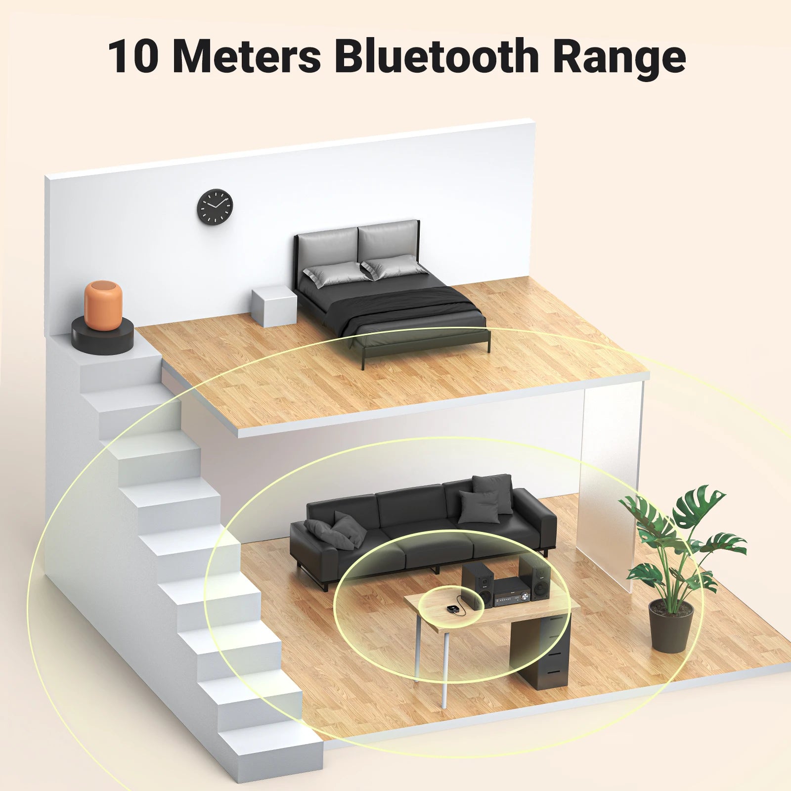 Bluetooth 5.3 Audio Receiver for Home Stereo and Speakers - 16