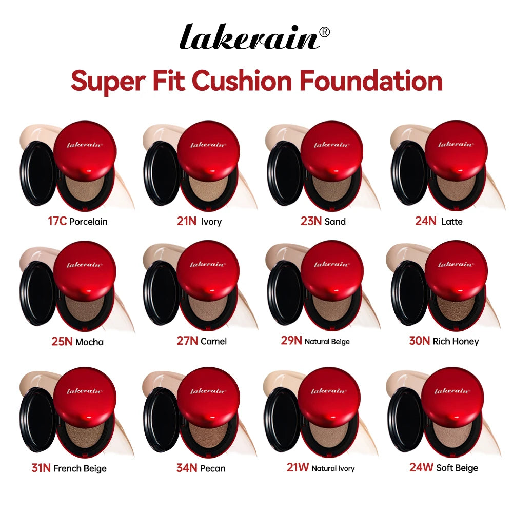 Waterproof Long-Lasting Cushion Foundation with Sun Protection - 1