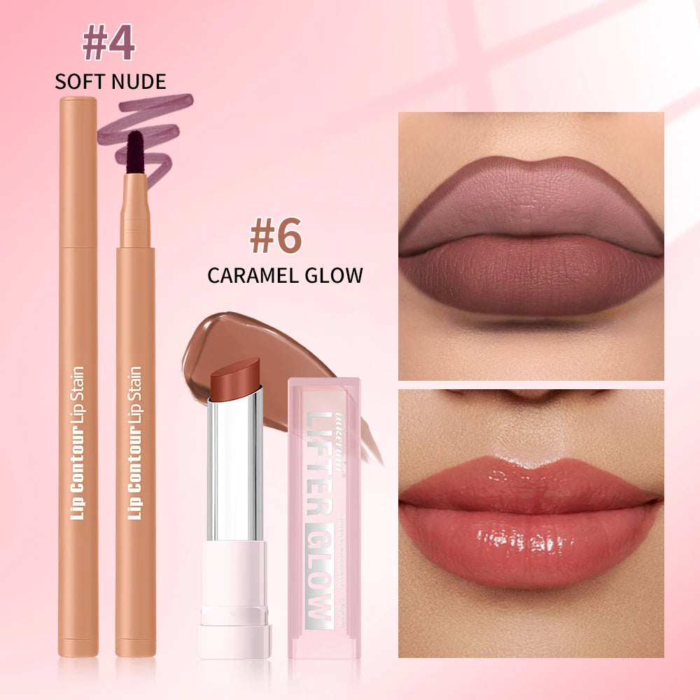 Hydrating Lip Contour and Balm Makeup Kit