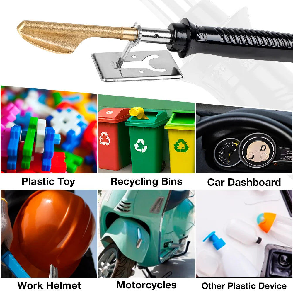 Plastic Repair Welding Tool and Bumper Soldering Kit - 6