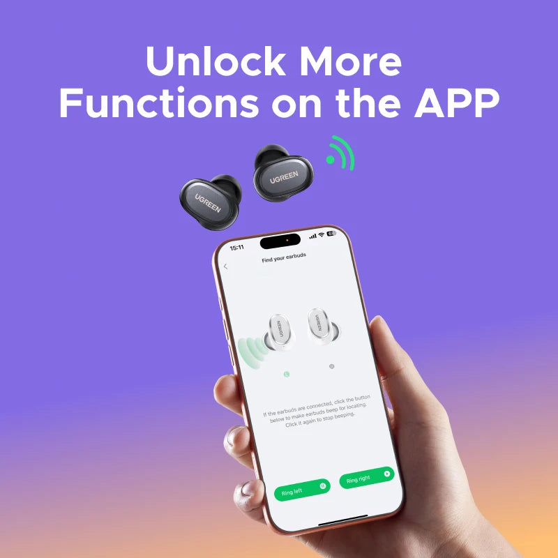 Wireless Bluetooth In-Ear Earbuds with 35H Playtime - 3