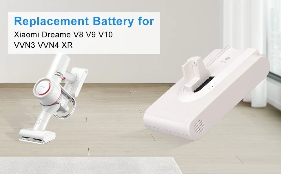 Replacement Lithium Battery for Cordless Handheld Vacuum Cleaners
