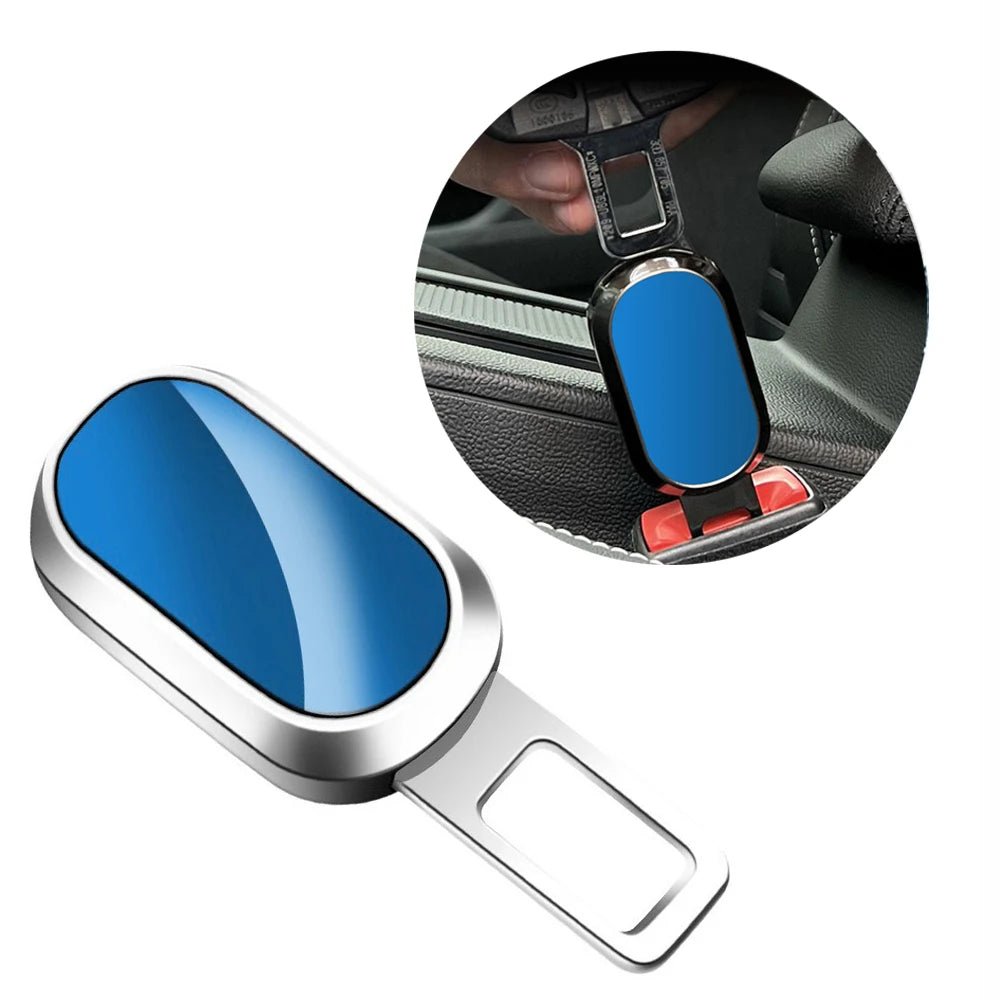 Car Seat Belt Buckle Extension Clip Metal Socket Plug Extender