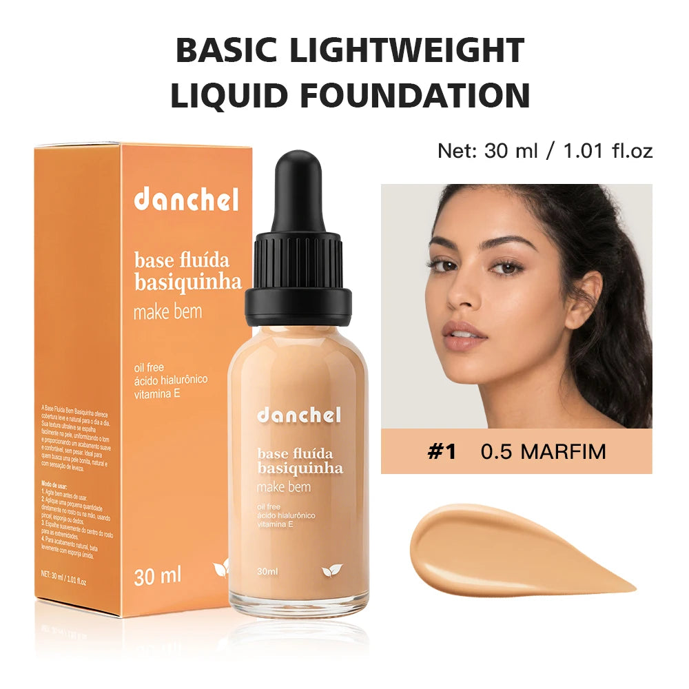 Lightweight Matte Liquid Foundation for Pore Minimizing