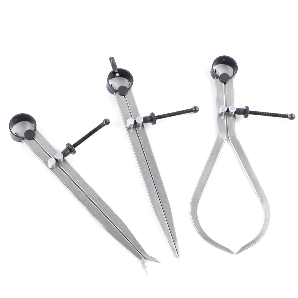 Adjustable Woodworking Caliper and Divider Set for Lathe Projects