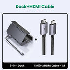 9-in-1 USB-C Gaming Docking Station with 4K HDMI and Stand