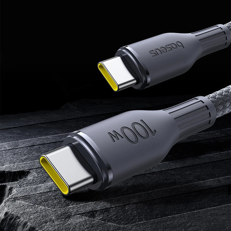 100W USB-C to USB-C Fast Charging and Data Sync Cable
