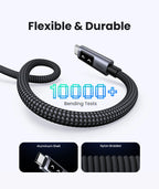 100W USB-C Fast Charging Cable with LED Status Display