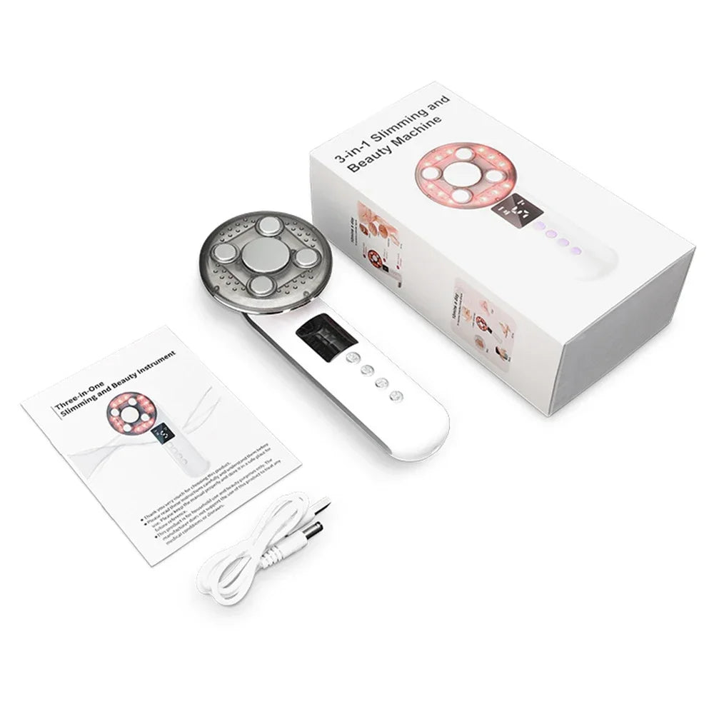3-in-1 Ultrasonic EMS Body Slimming and Skin Tightening Massager