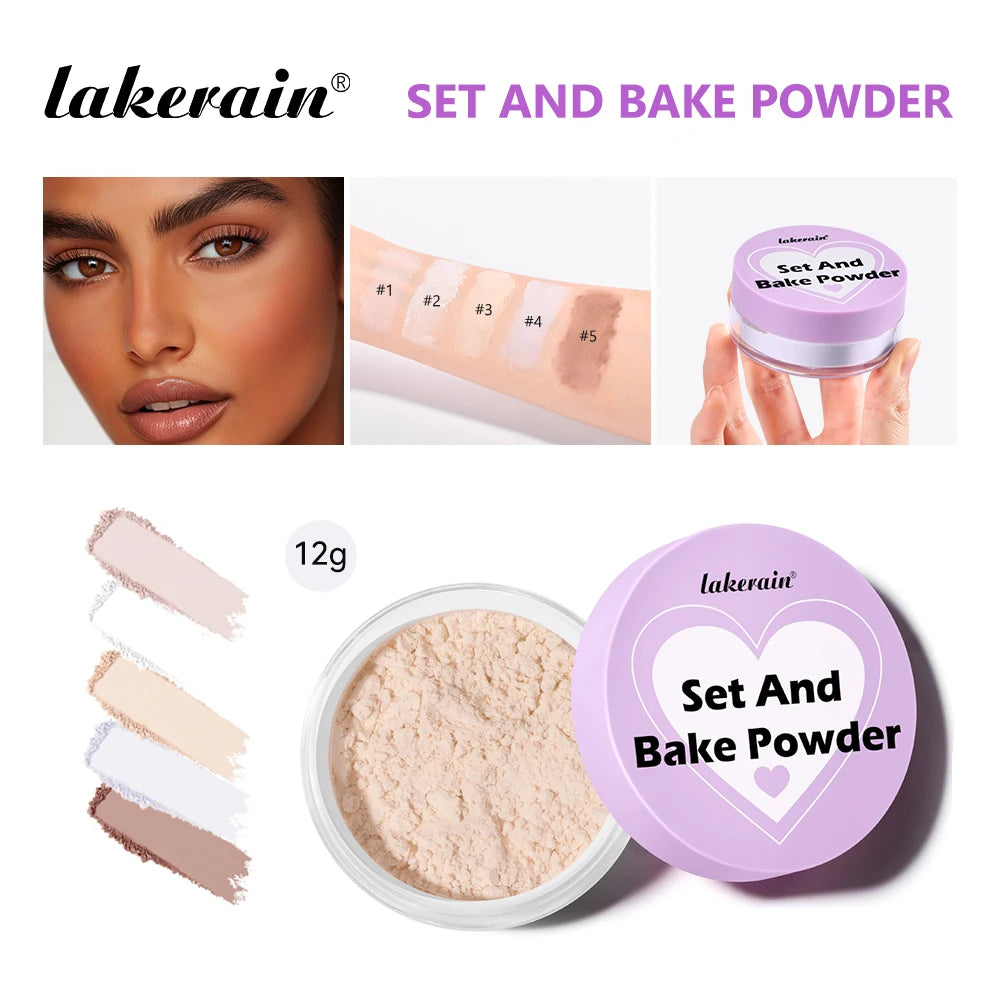 Matte Finish Loose Setting and Baking Powder