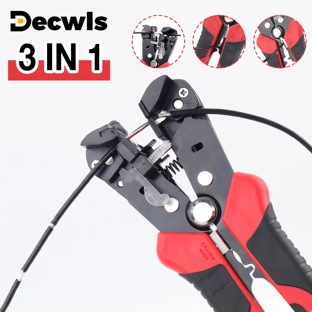 3-in-1 Automatic Wire Stripper and Crimping Tool