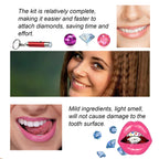 Professional DIY Tooth Gem Kit with UV Light