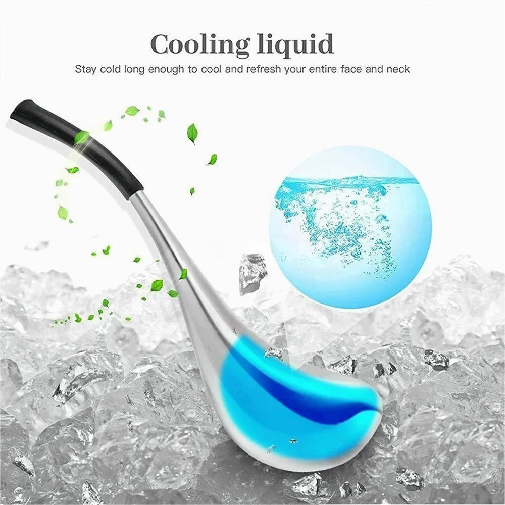 Stainless Steel Facial Ice Globes for Skin Cooling and Puffiness