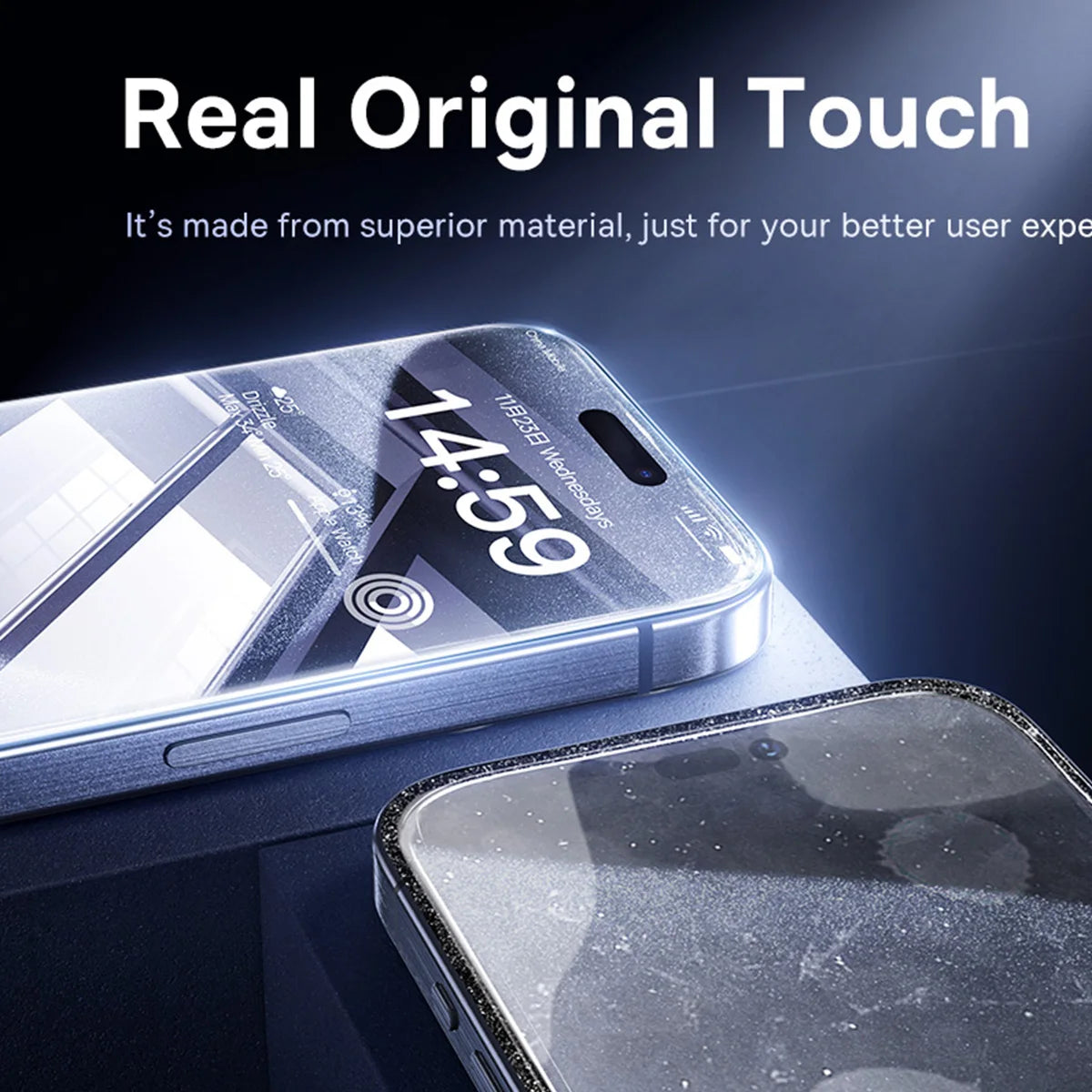 Tempered Glass Screen Protector with Easy-Installation Tool - 4