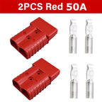 50A 120A 600V Battery Charging Quick Power Connector Plug Set