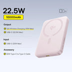 Qi2 Magnetic Wireless Portable Power Bank 10000mAh