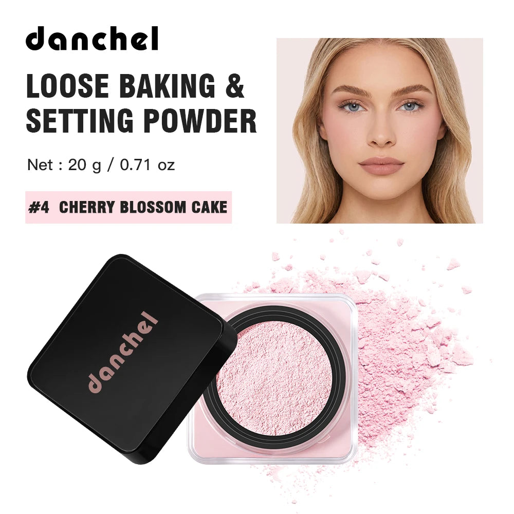 Matte Loose Setting Powder for All-Day Makeup Wear