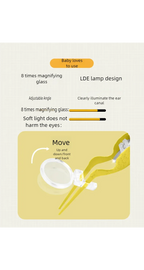 LED Illuminated Ear Wax Removal Tool Kit for Adults and Kids