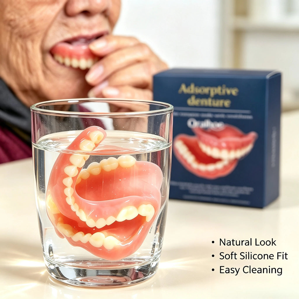 Comfort Fit Silicone Dentures for Natural Smile