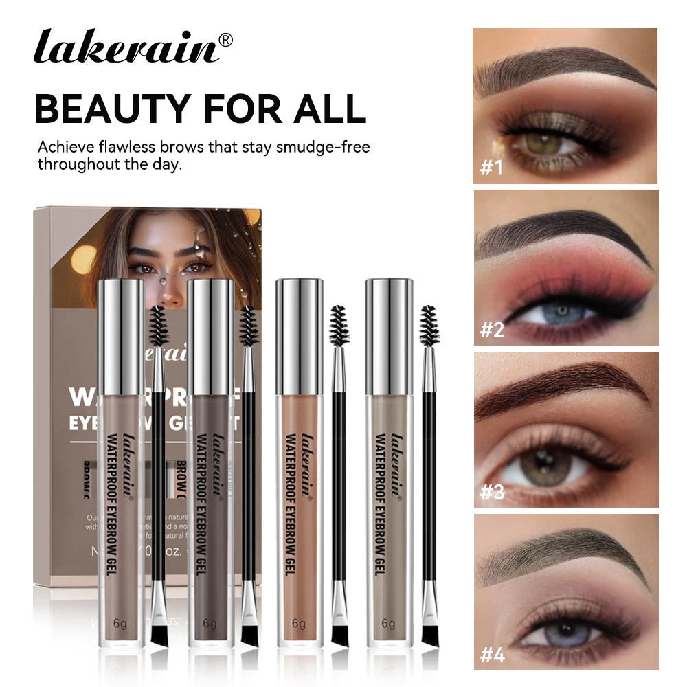 Waterproof Eyebrow Tint Gel for Long-Lasting Natural Brows