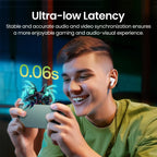 Bluetooth 5.4 Wireless Earbuds with ENC Noise Cancellation