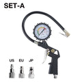 Multifunctional Tire Pressure Gauge and Inflator