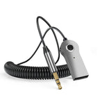 Bluetooth 5.0 USB to 3.5mm Aux Audio Receiver Transmitter Car Kit