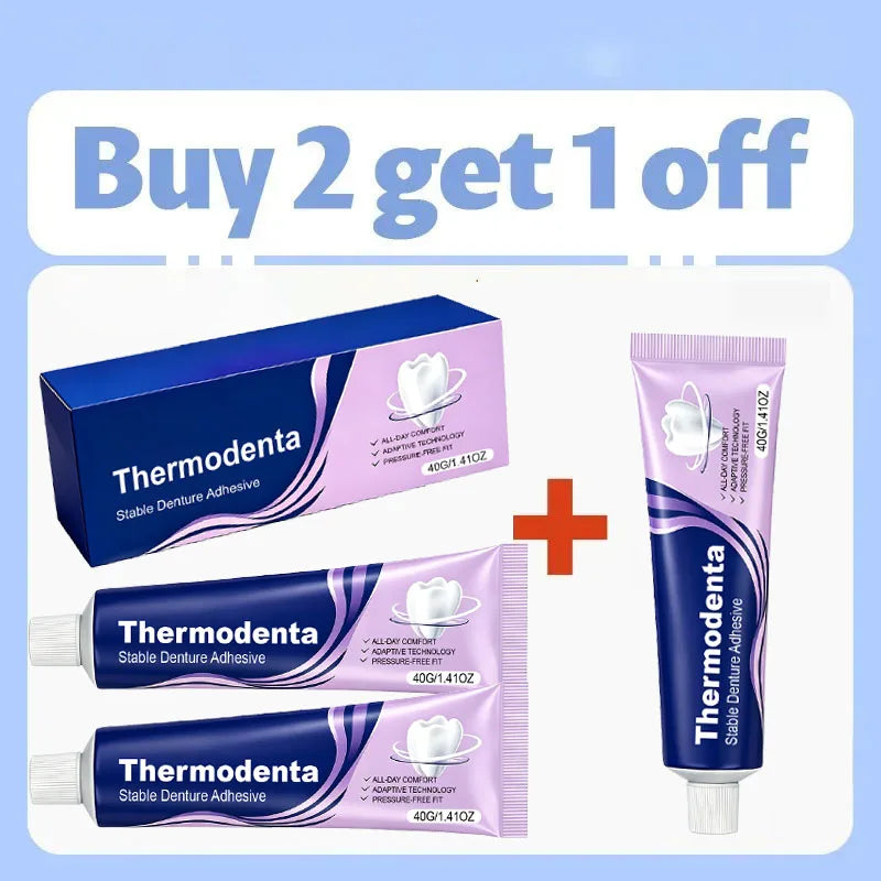 Thermoplastic Denture Adhesive Cushion for Comfortable Fit